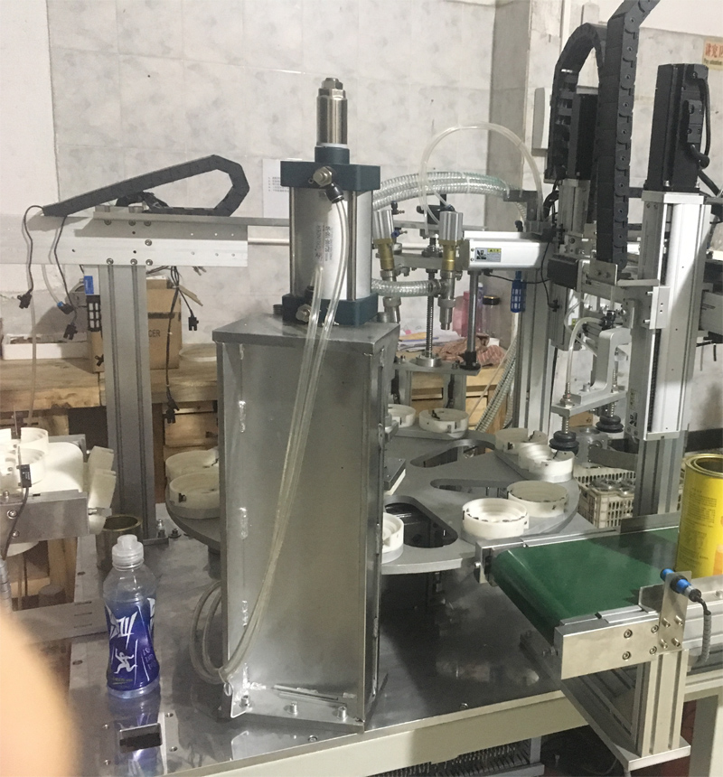 玻璃膠灌裝機